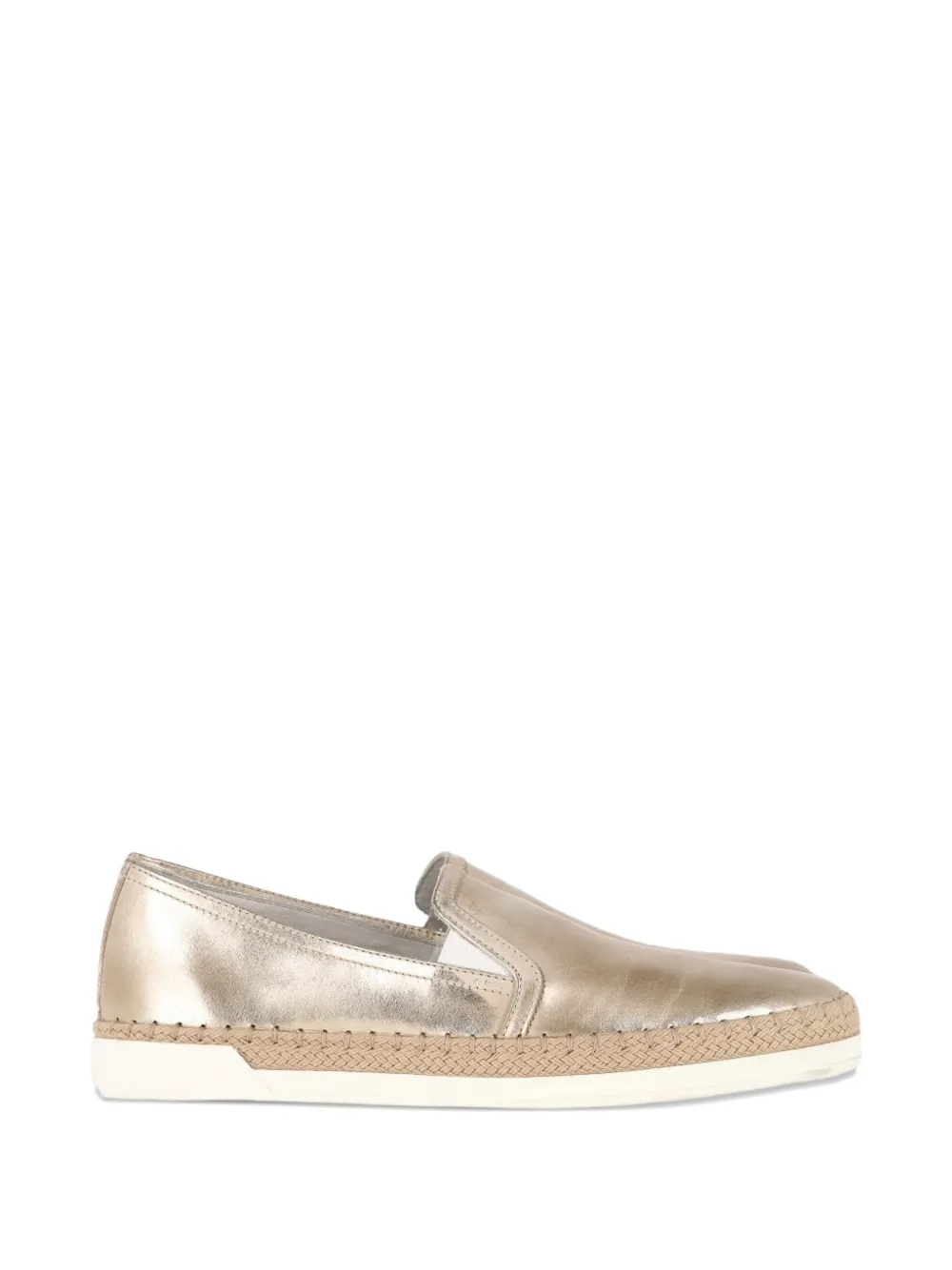Tod's Vintage leather slip-on sneakers - Oro