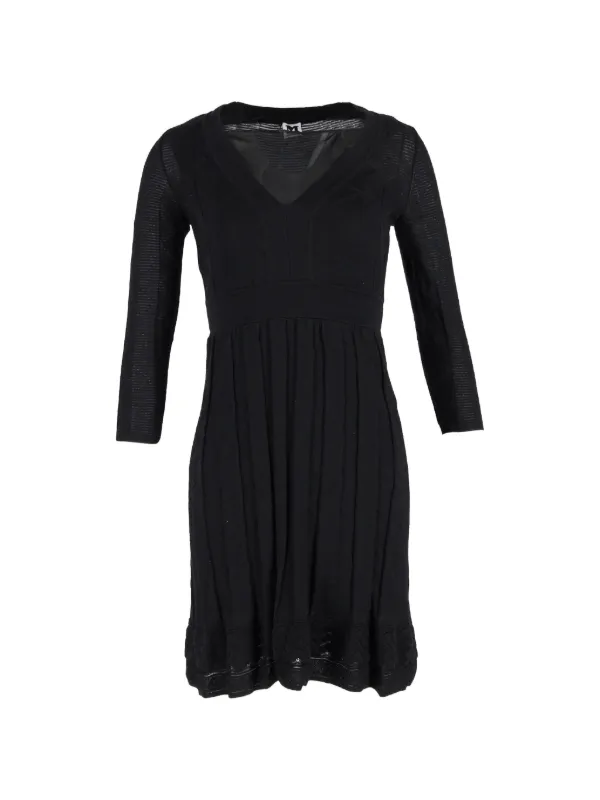missoni black knit dress Missoni
