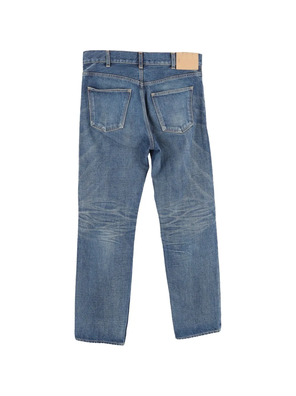 Celine Pre-Owned distressed jeans - Blauw