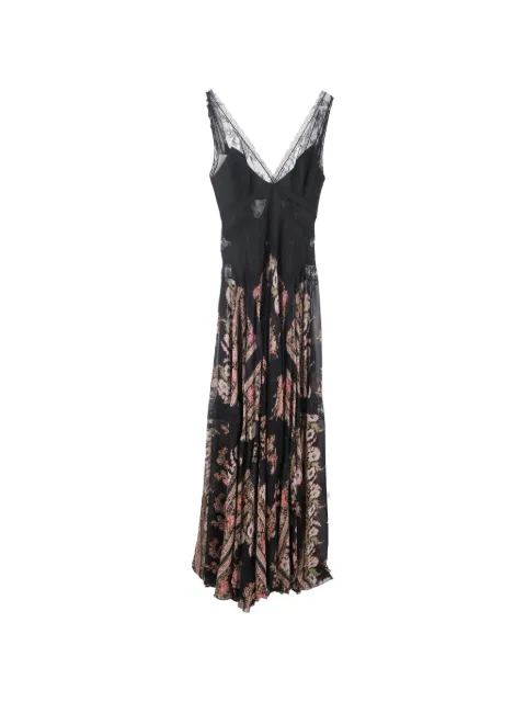 Etro Vintage lace floral dress