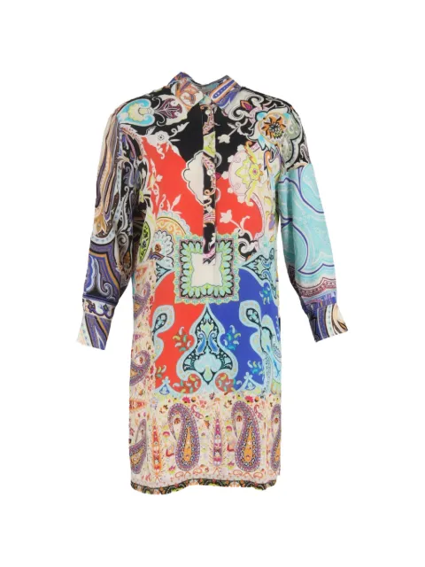Etro Vintage printed mini dress