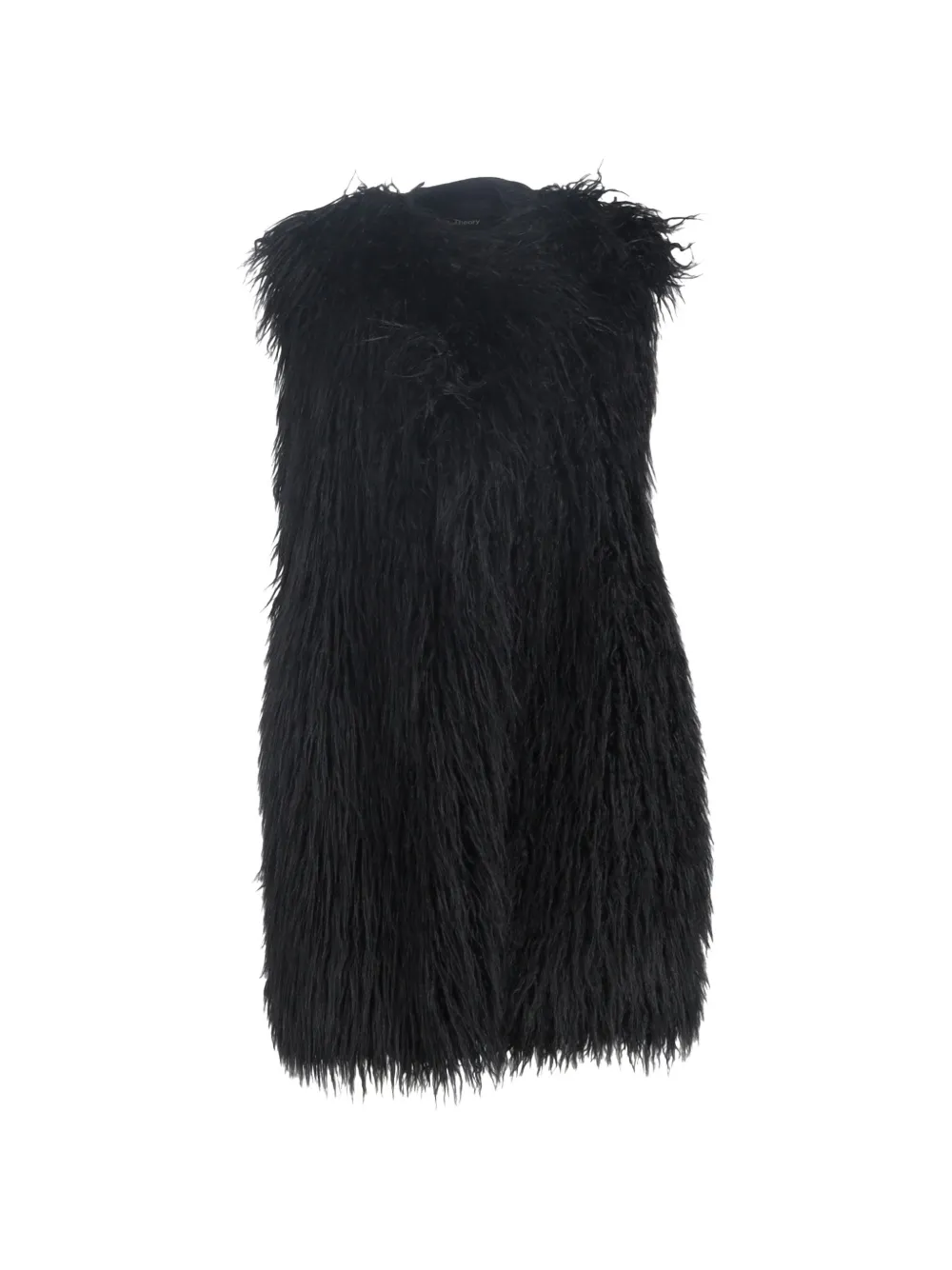 Theory faux-fur vest - Nero