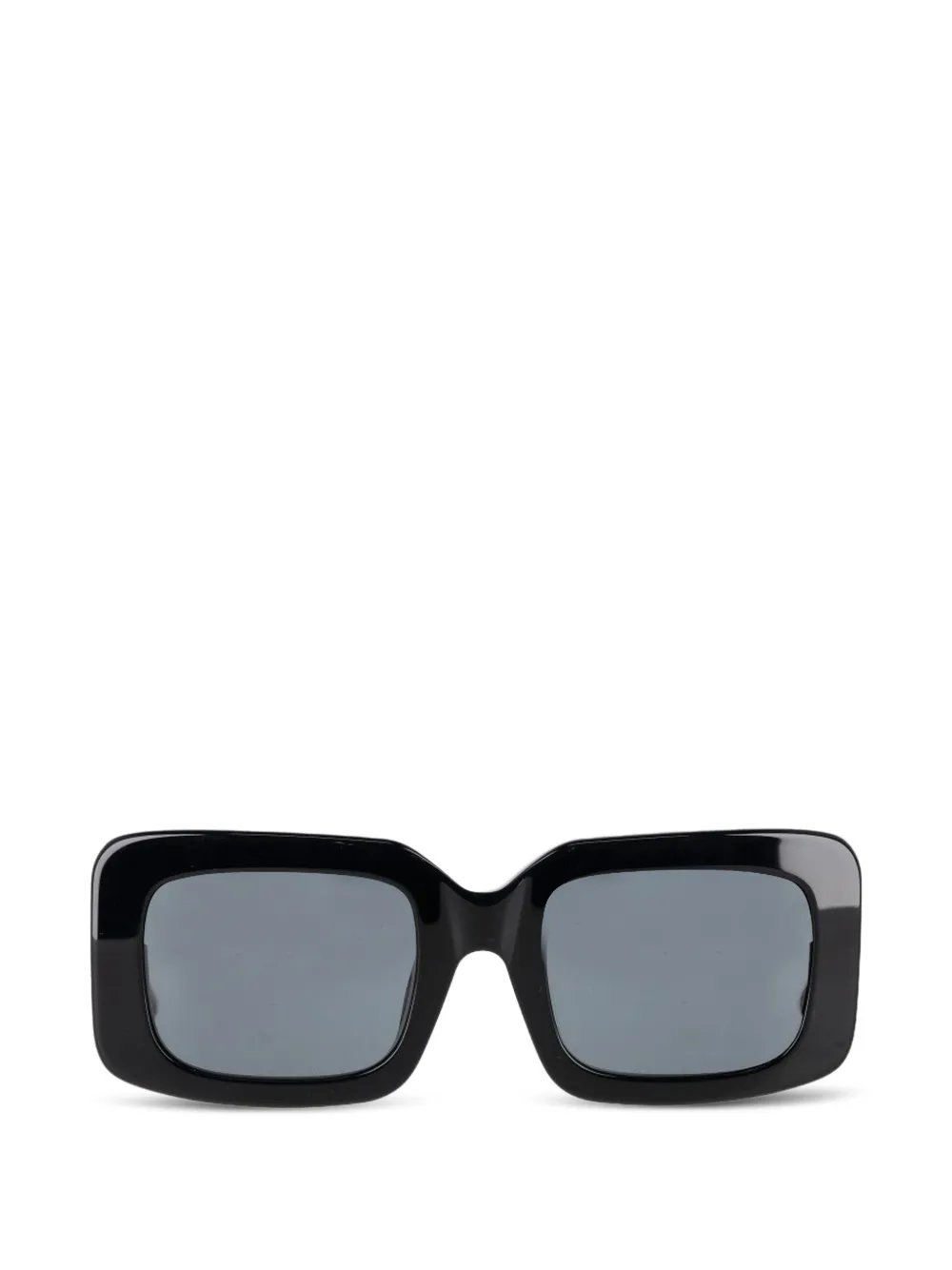 Linda Farrow x The Attico Jorja square-frame sunglasses - Nero