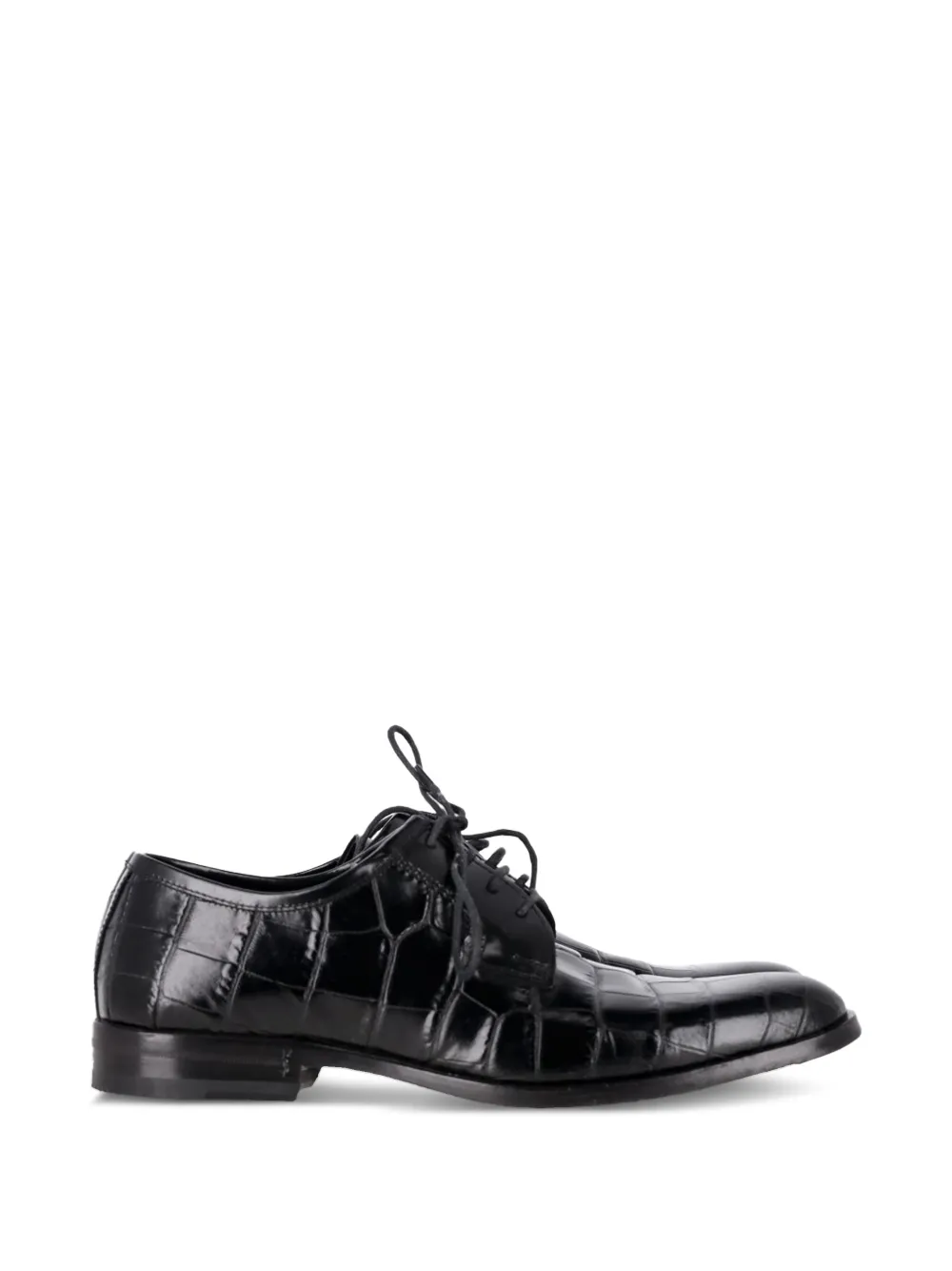 Saint Laurent Pre-Owned lace-up derby shoes - Schwarz