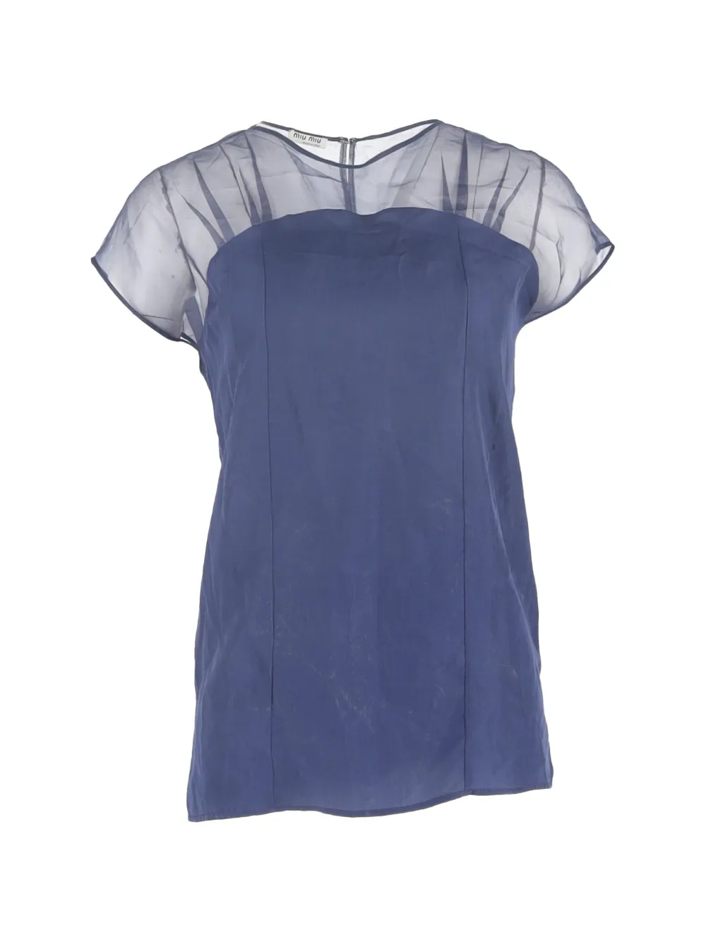Miu Miu Pre-Owned Blusa in rete