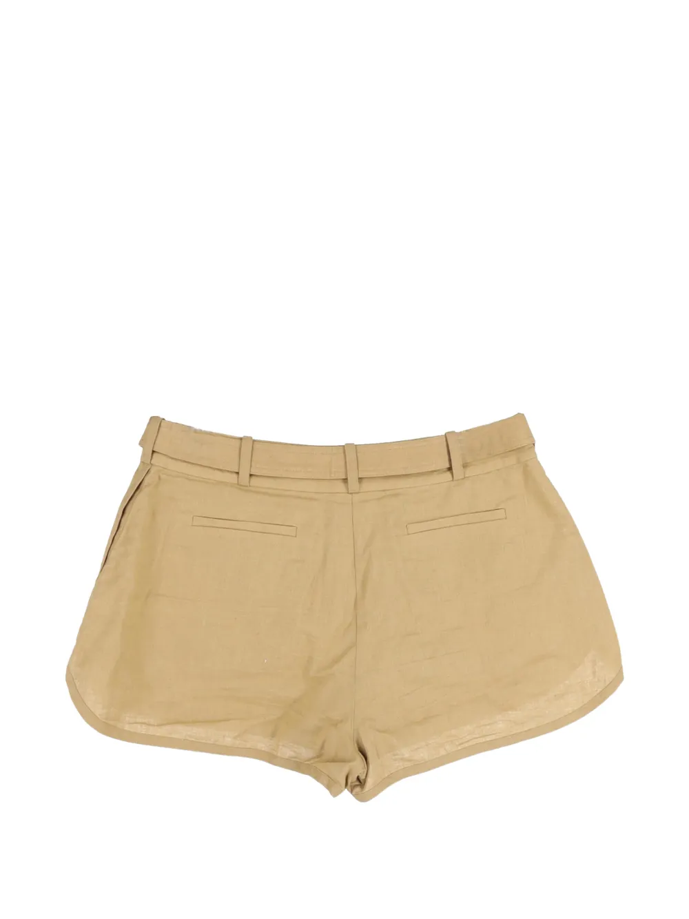 ZIMMERMANN belted cargo shorts - Beige