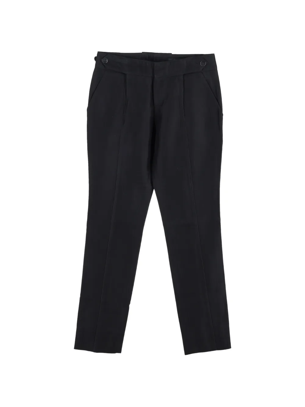 Gucci Pre-Owned button-detail concealed-fastening trousers - Nero