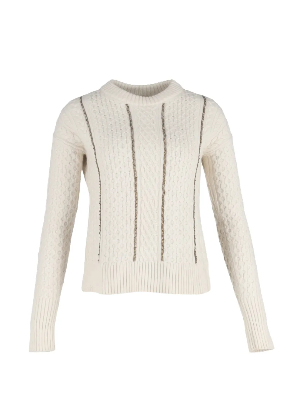 Michael Kors Vintage cable-knit sweater - Toni neutri