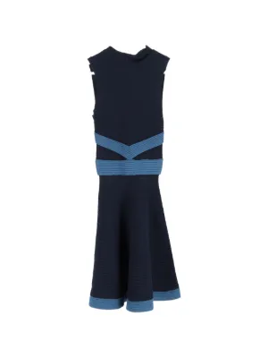 FENDI　フェンディ　ブロックチェック　ロゴ　ワンピース　ドレス　派手フリル FDD585AW9TF03N9_01?wid=2000&