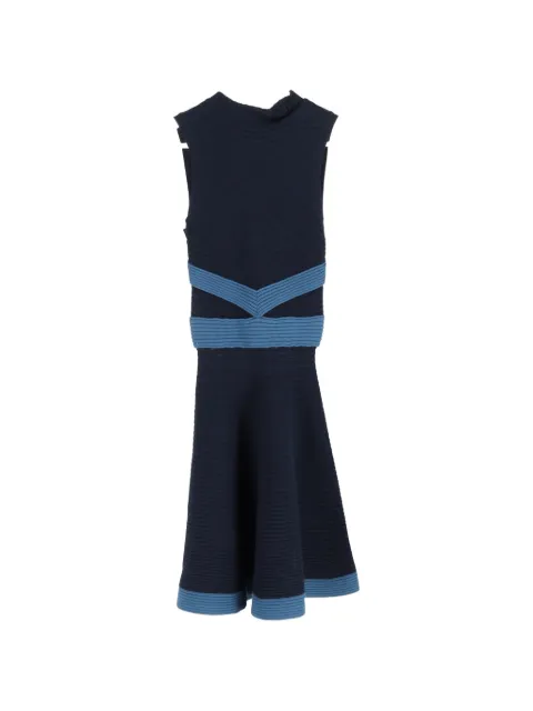 Fendi Pre-Owned knitted sleeveless mini dress