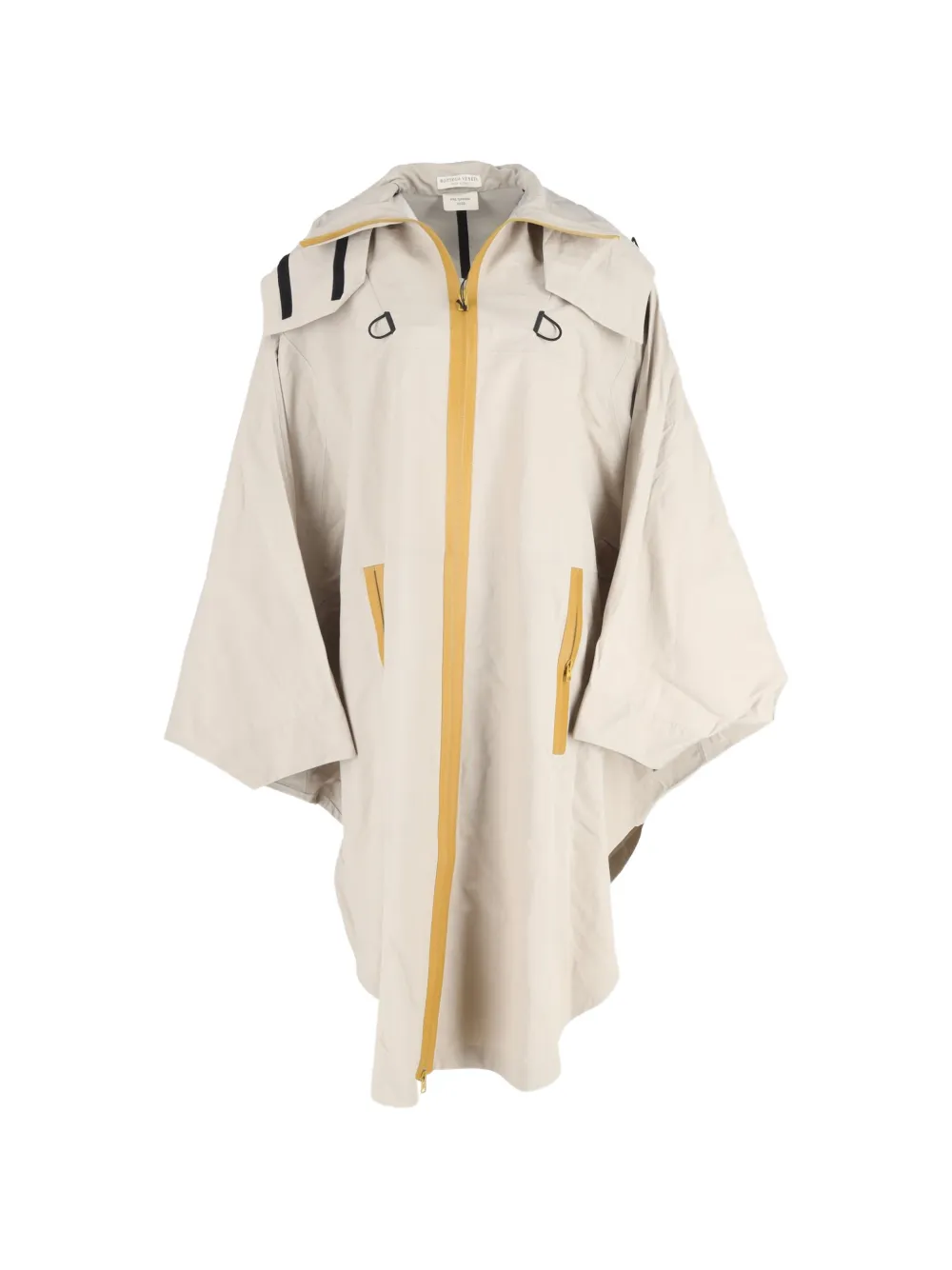 Bottega Veneta Pre-Owned drawstring hooded coat - Toni neutri