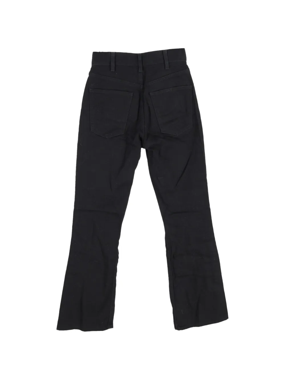 Celine Pre-Owned straight-leg cotton jeans - Zwart