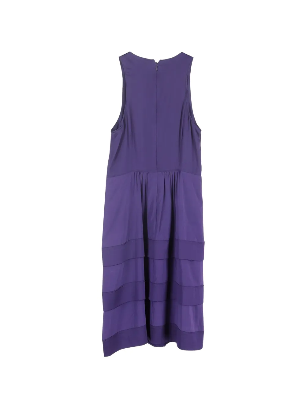 Burberry Pre-Owned tiered midi dress - Paars