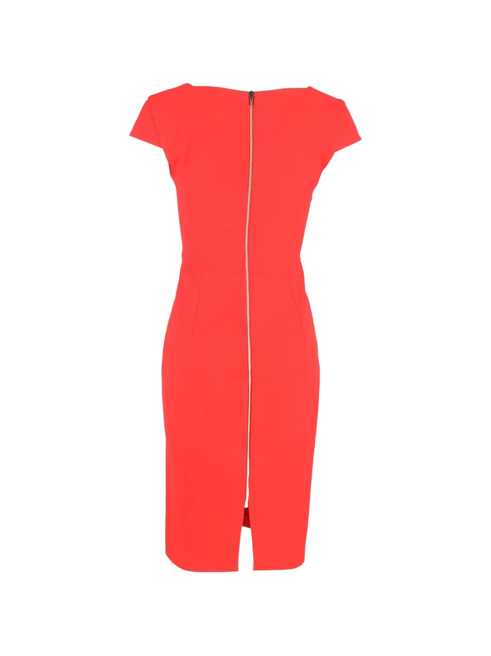 Roland Mouret Jeddler square-neck dress - Rood