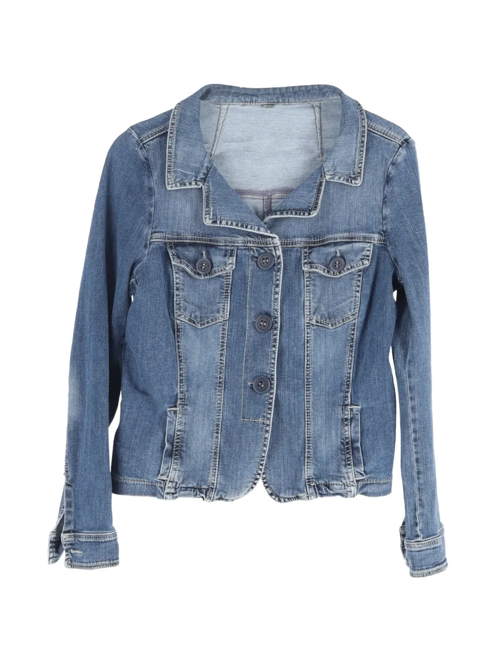 Weekend Max Mara buttoned denim jacket - Blu