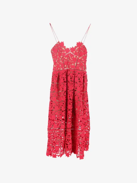 Self-Portrait Azalea lace midi dress