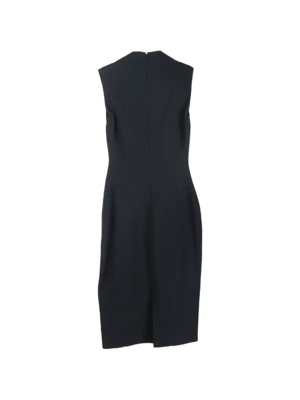 antonio berardi black dress Vintage crossover-straps | Model shown is 510 photography gown ideas Vince Camuto Tie Neck Size:28 (ADD +$10)