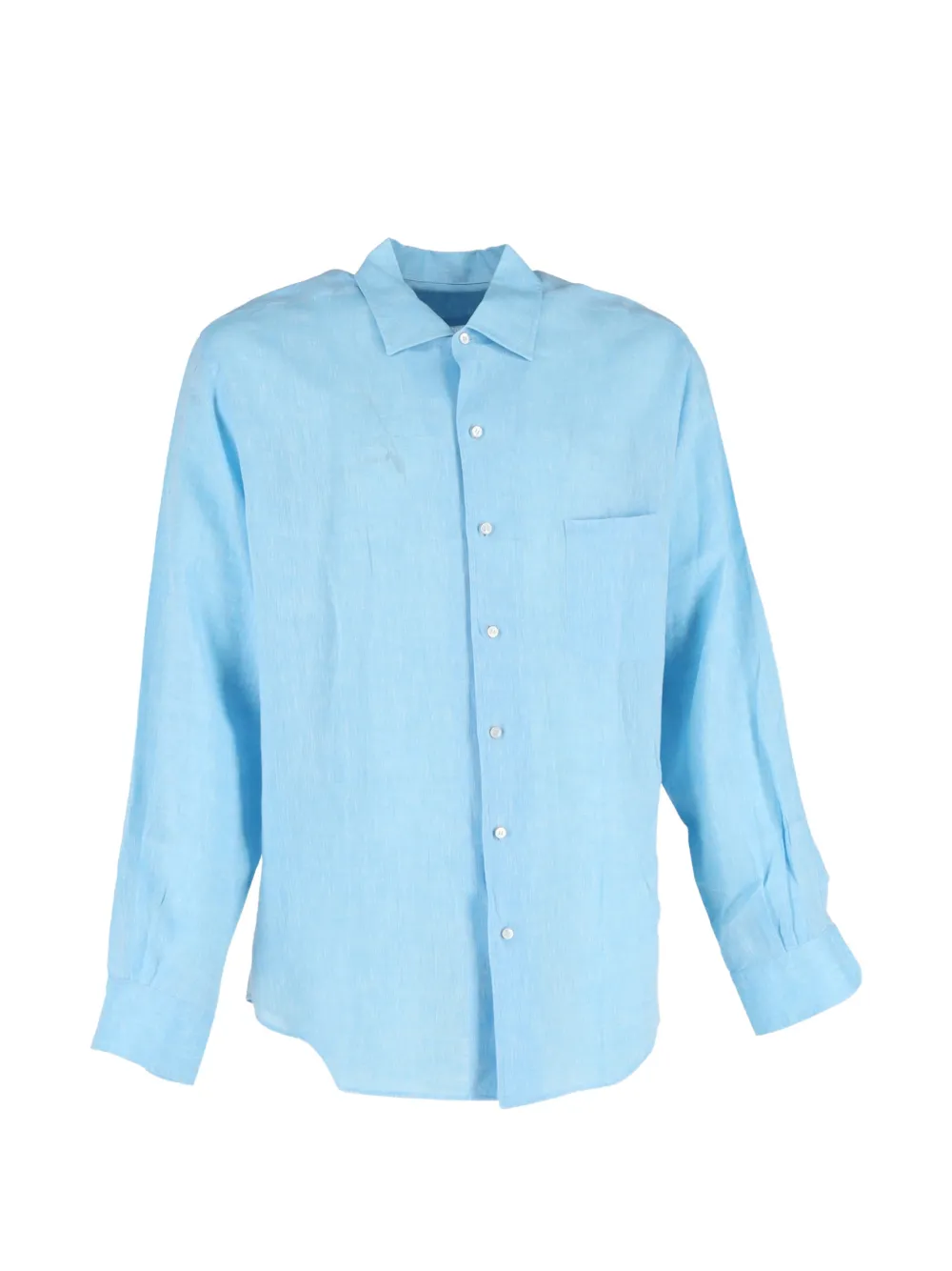 Loro Piana Pre-Owned Andre long-sleeve shirt - Blu