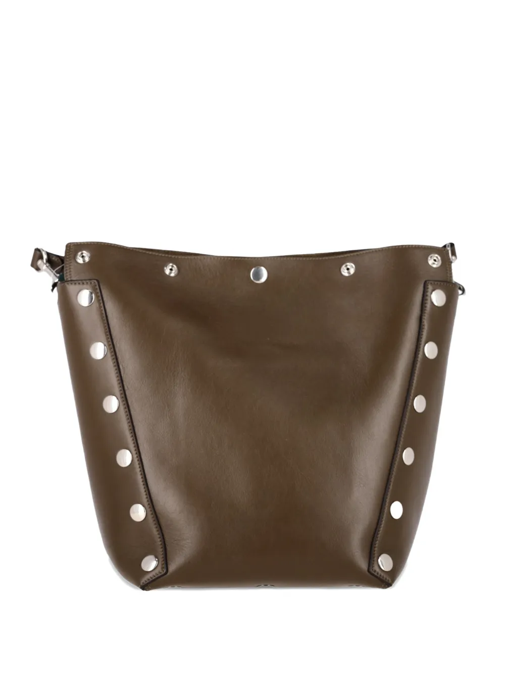 Mulberry Pre-Owned studded leather shoulder bag - Verde