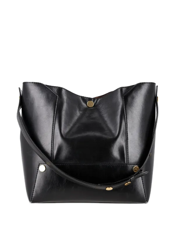 Stella McCartney Pre-Owned Popper Tote Bag | Black | FARFETCH