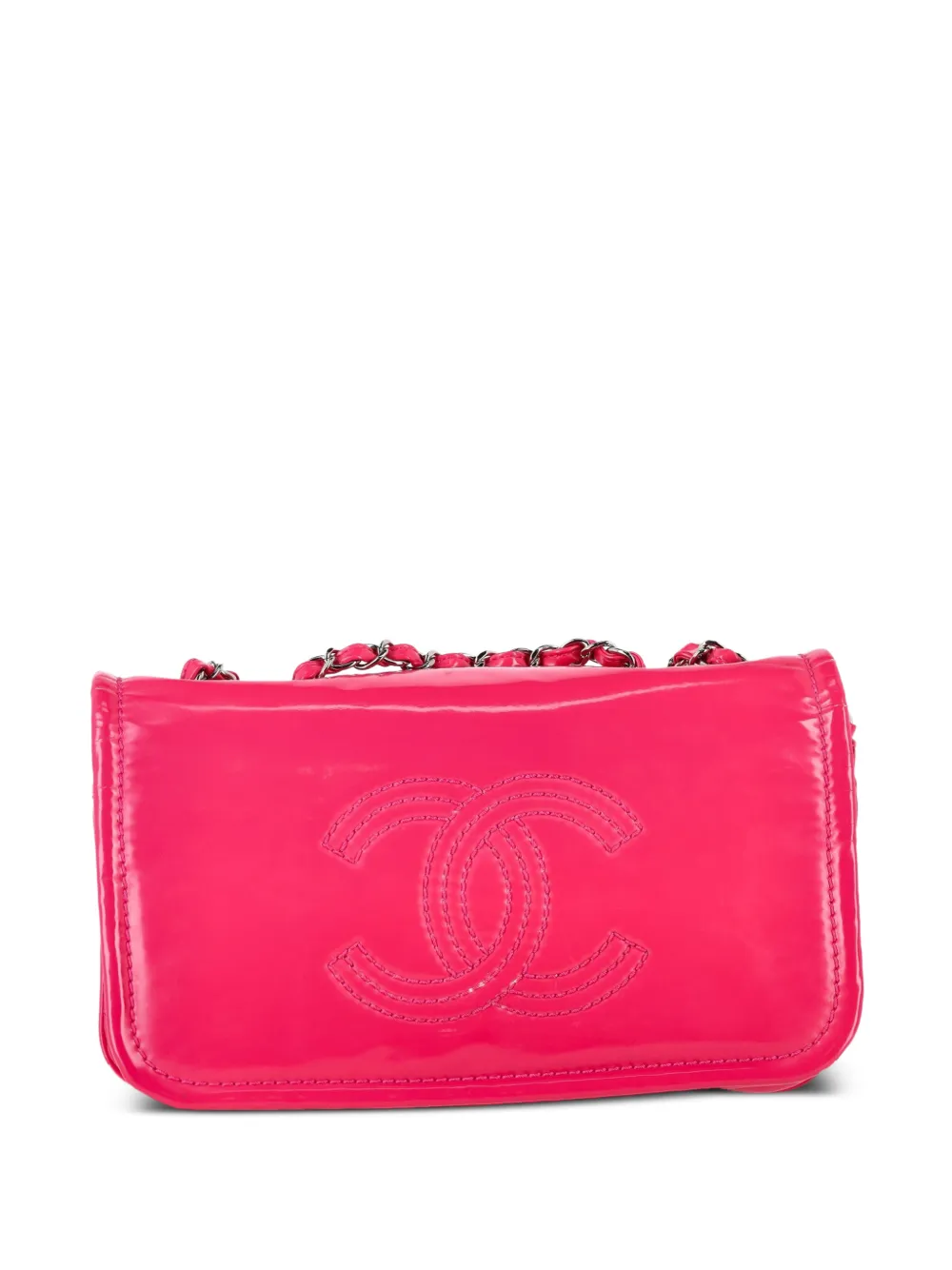 CHANEL Pre-Owned Mini Lipstick Flap cross body bag - Rosa