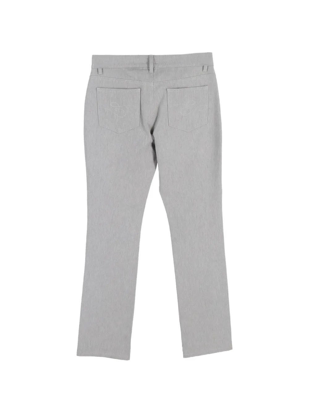 Escada Pre-Owned straight-leg trousers - Grijs