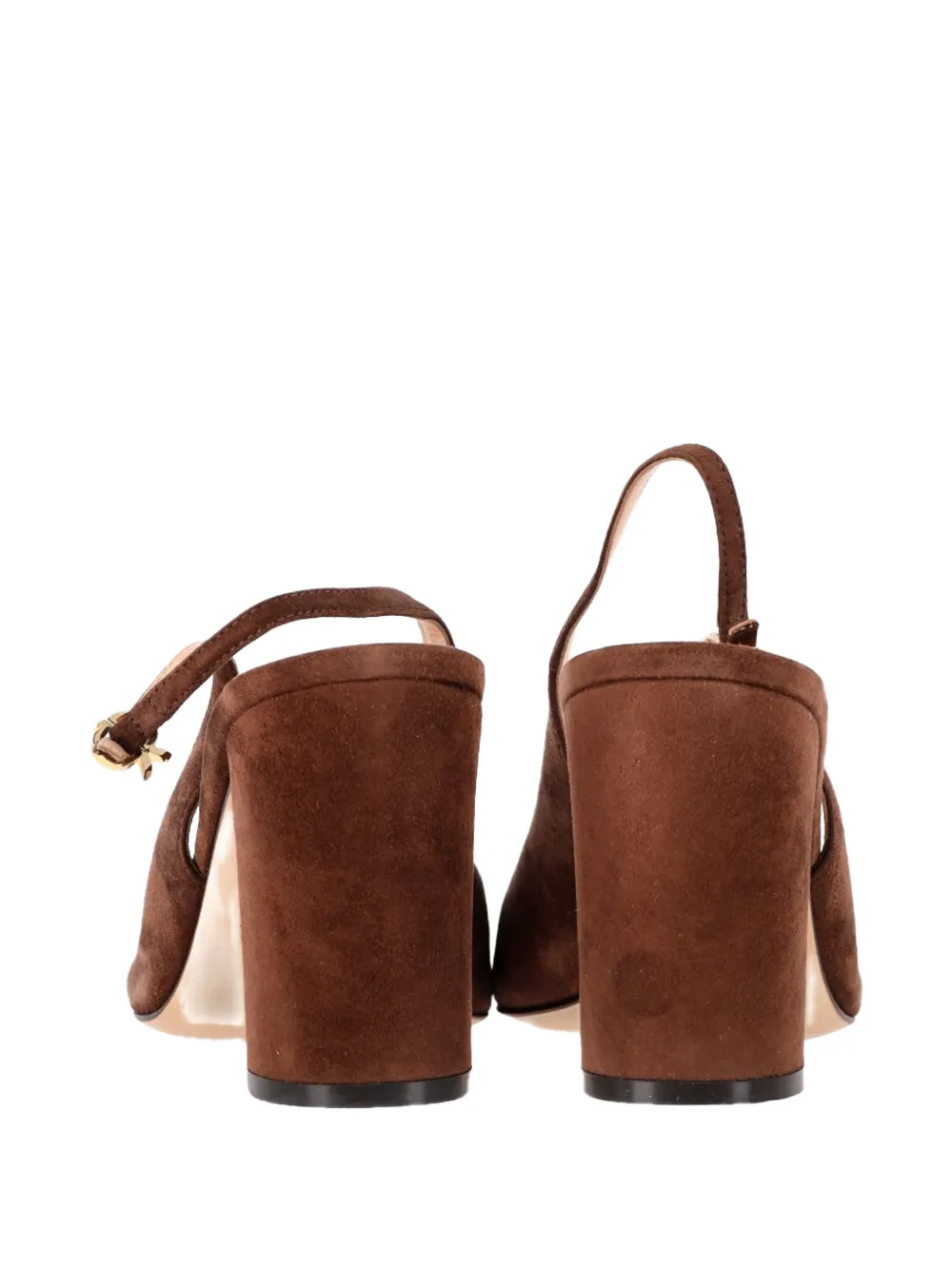 Gianvito Rossi pointed slingback pumps - Bruin