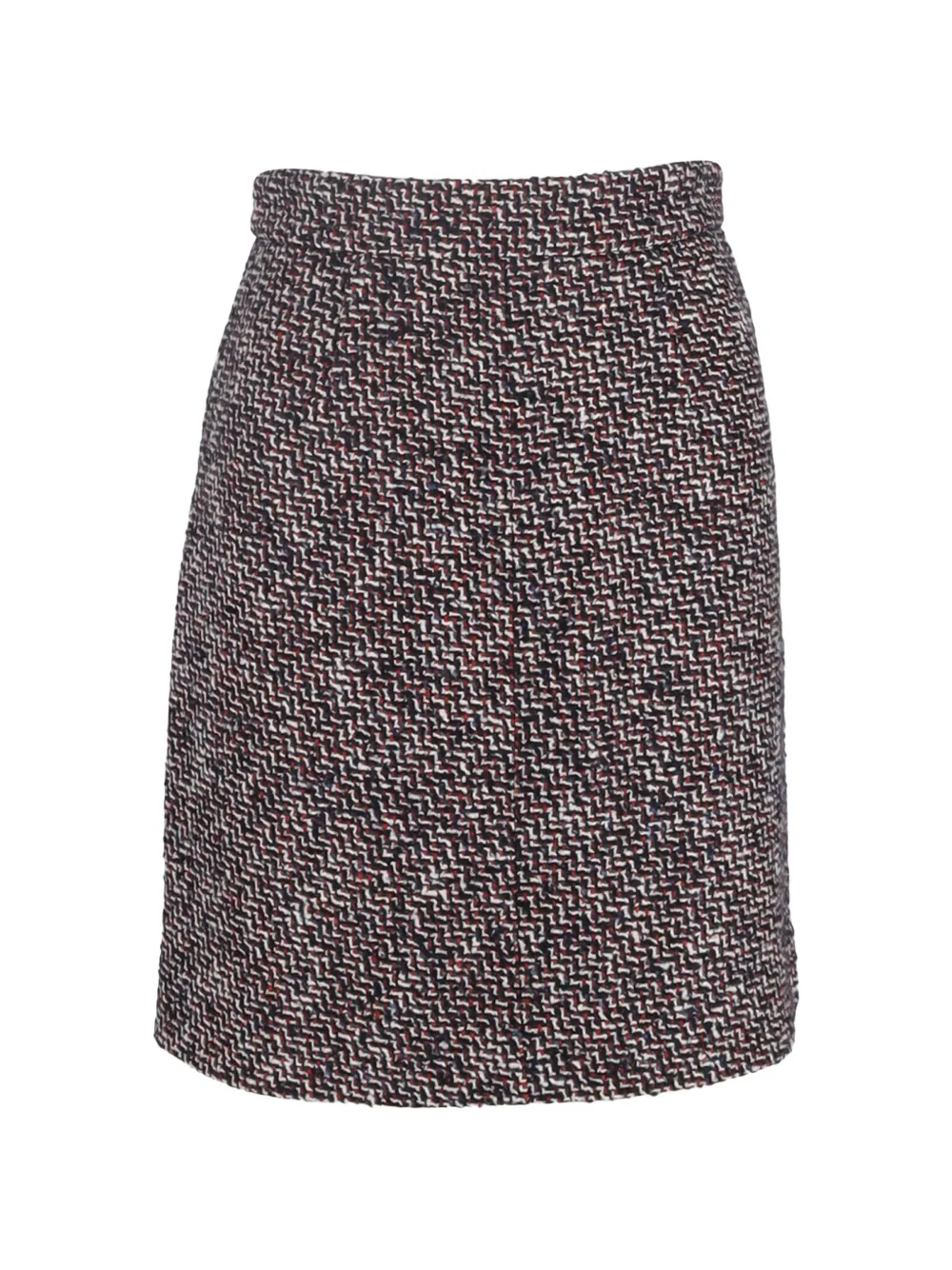 Maje Jiberty tweed mini skirt - Zwart