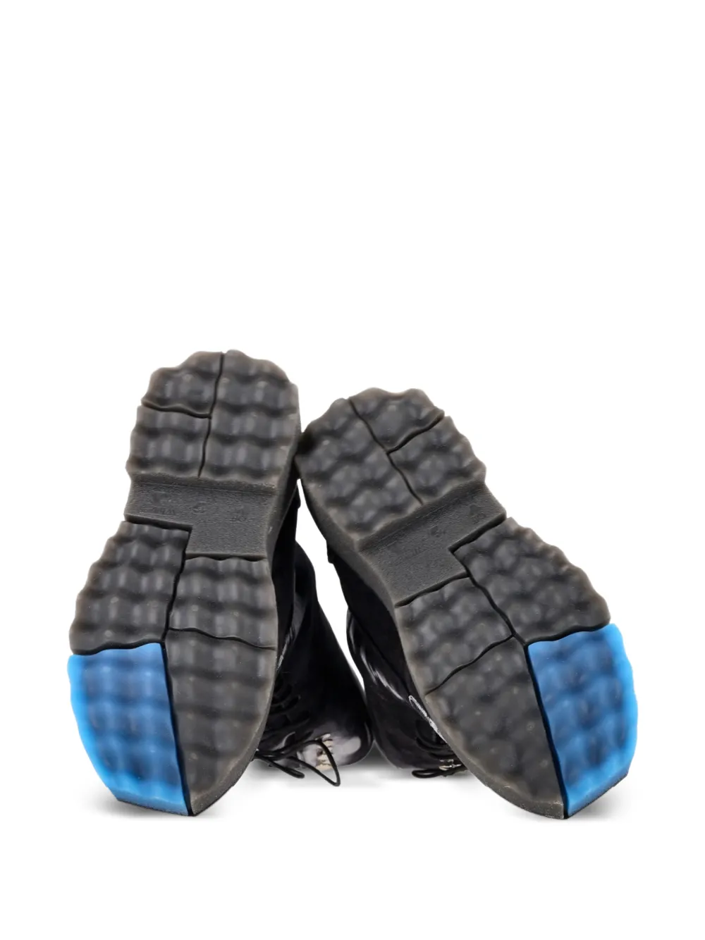 Tie-Dye Sponge-Sole Combat Boots