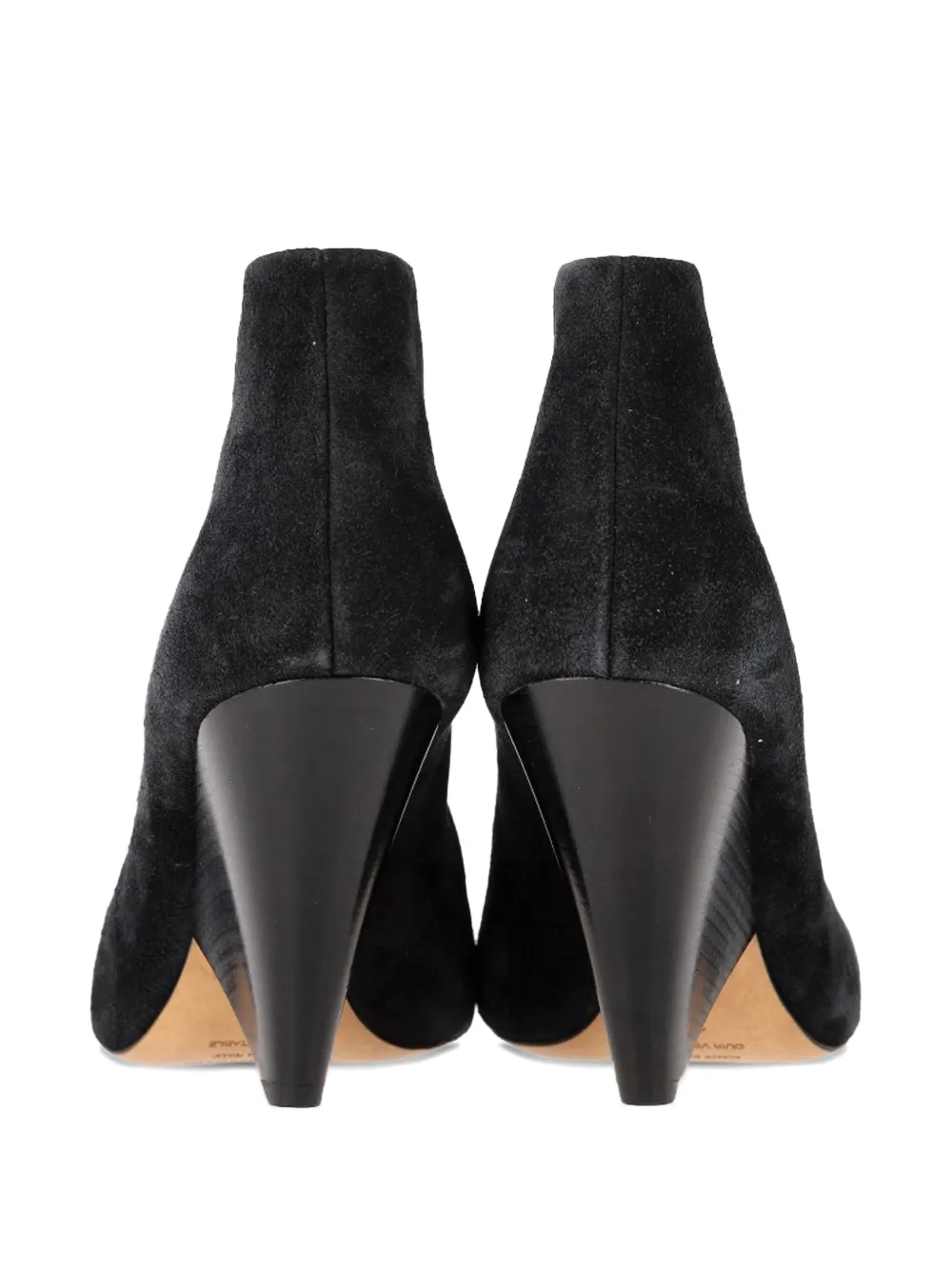 Isabel Marant Vintage 2022 Adenn point-toe ankle boots - Zwart