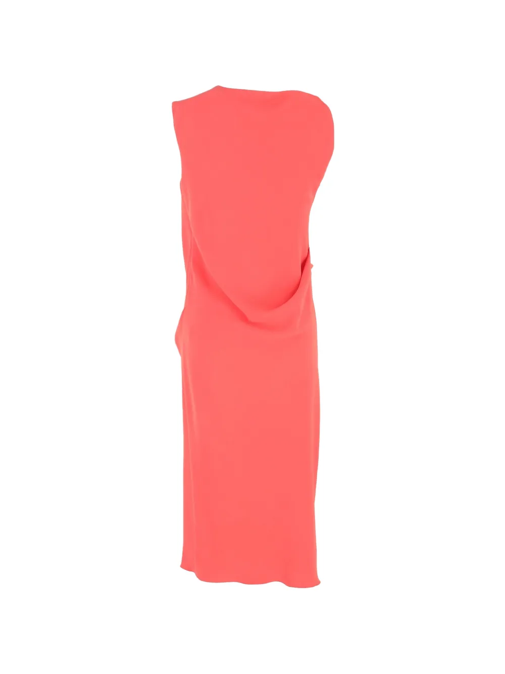 JOSEPH draped midi dress - Oranje