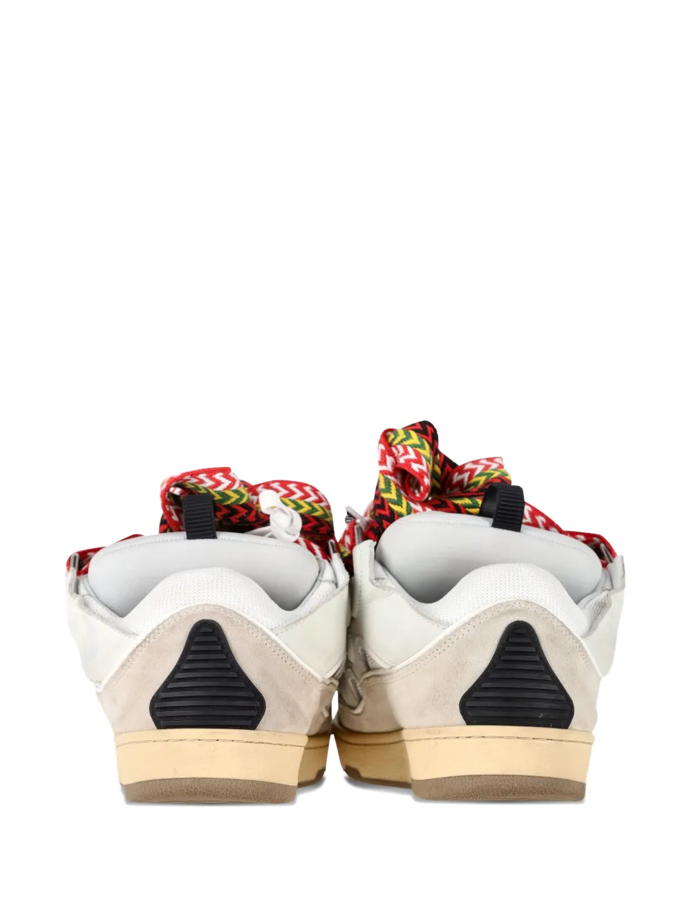 Lanvin Pre-Owned Curb low-top sneakers - Wit