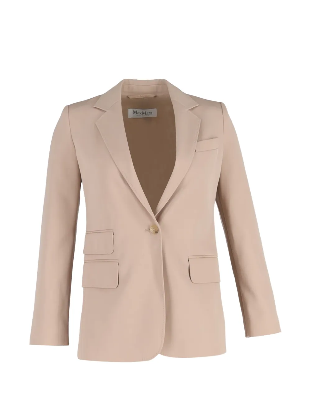 Max Mara Unno single-breasted blazer - Neutrals