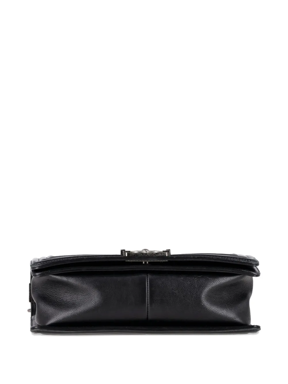 Medium Quilted Double-Stitch Boy Cross Body Bag
