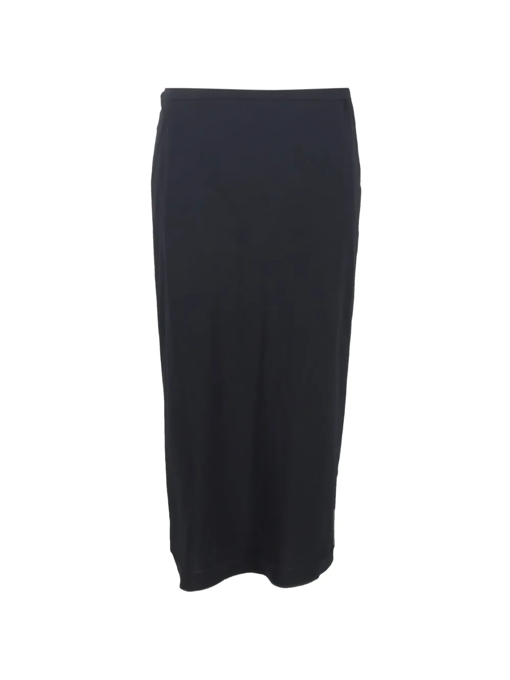 Max Mara back-slit midi pencil skirt - Nero
