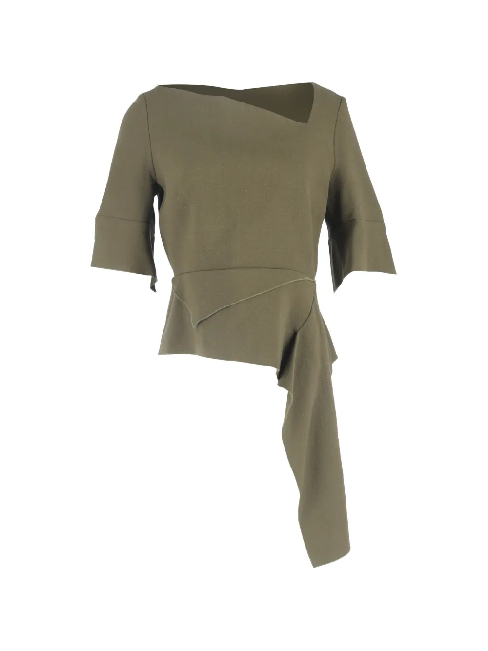 Roland Mouret asymmetric top - Verde