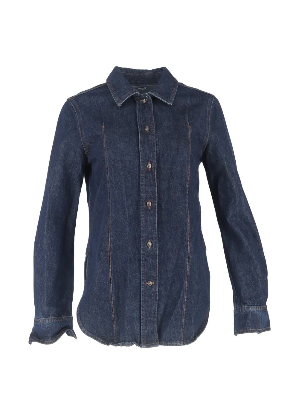 TOTEME denim button shirt - Blu