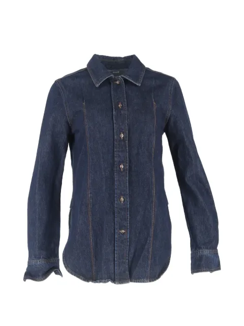 TOTEME denim button shirt