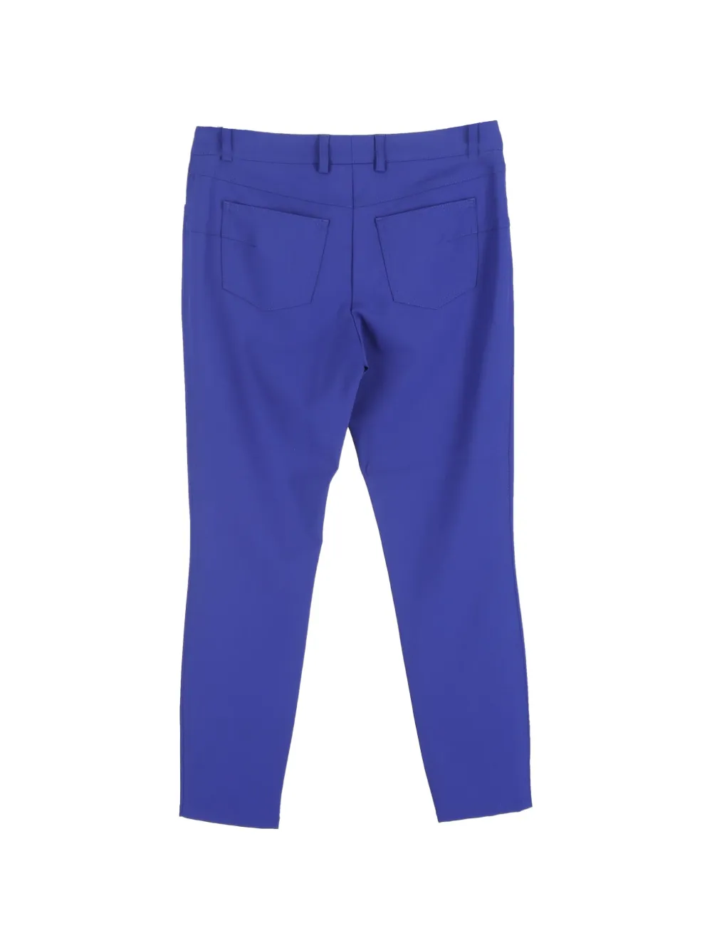 Escada Pre-Owned straight-leg trousers - Blauw
