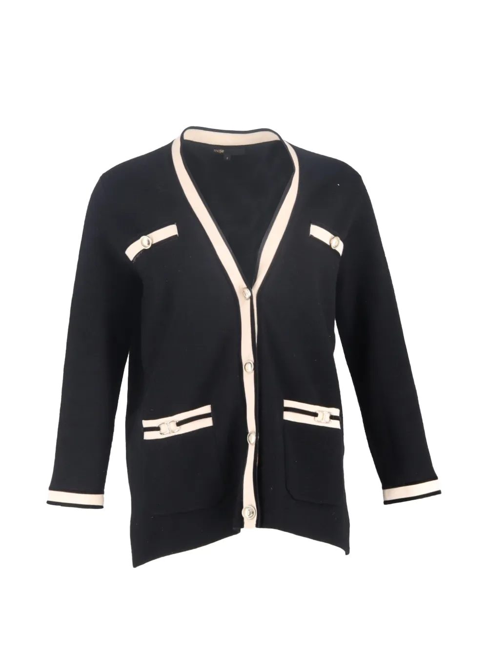 Maje Mysteron V-neck cardigan - Nero
