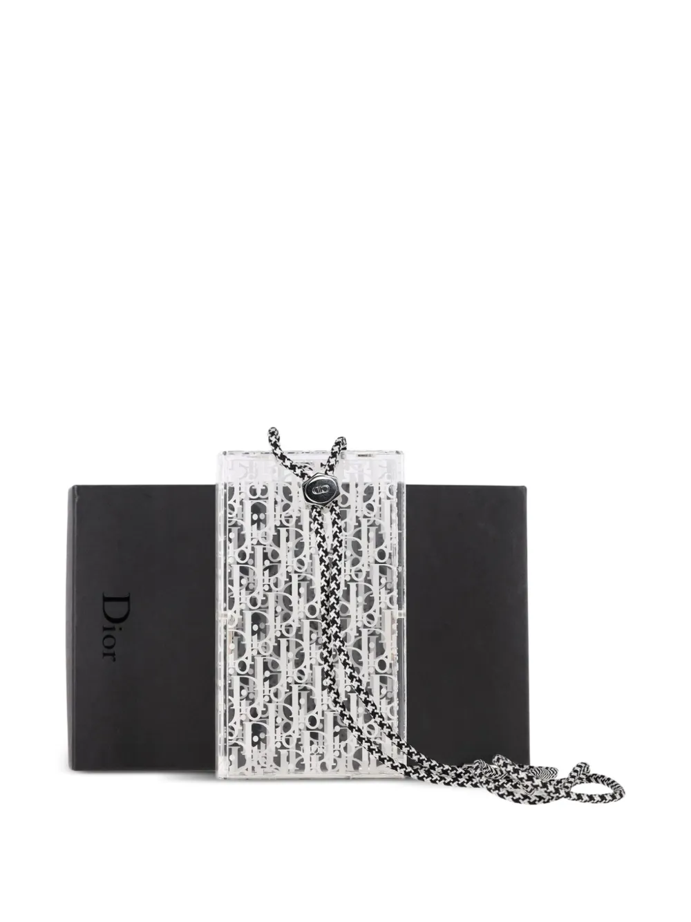 Oblique Logo-Detail Cross Body Bag