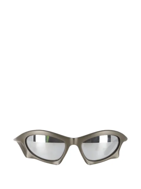 Balenciaga Pre-Owned geometric-frame sunglasses