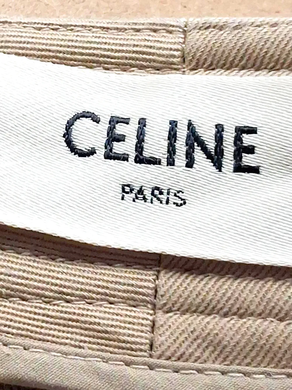 Celine Pre-owned 2022 Triomphe Cargo Pants - Neutrals 
