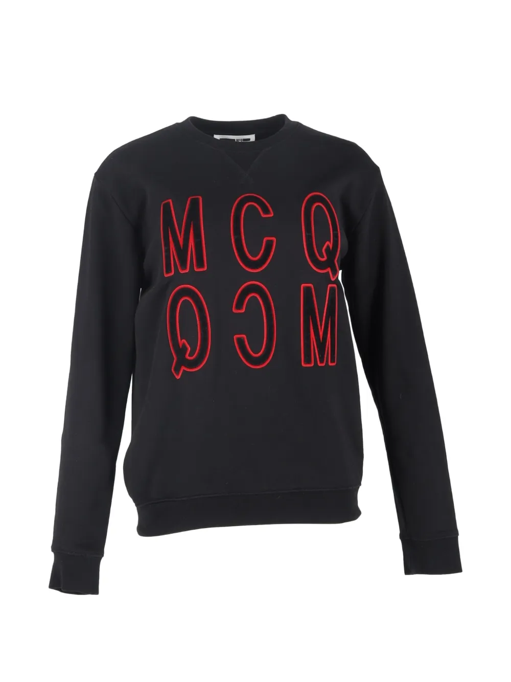 Alexander McQueen Pre-Owned logo-embroideres sweater - Black