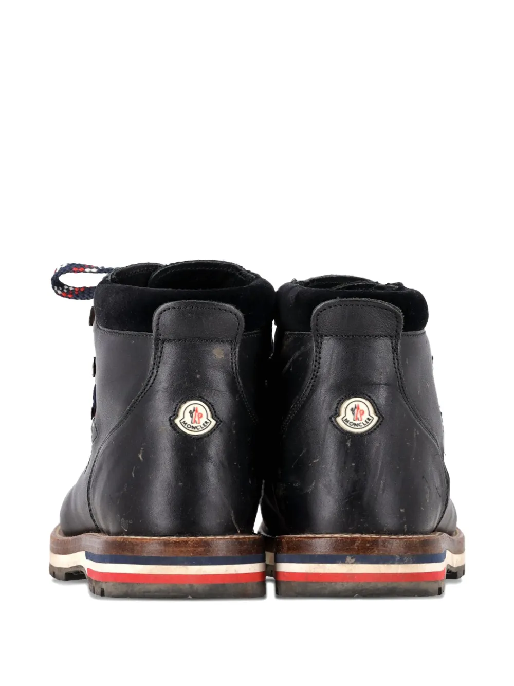 Moncler Vintage leather boots - Zwart