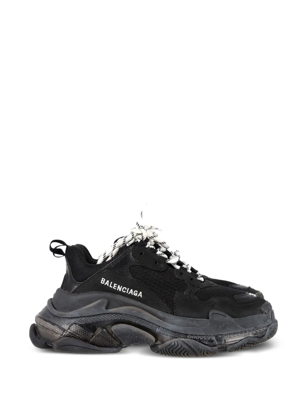 Balenciaga Pre-Owned Triple S double foam sneaker - Nero