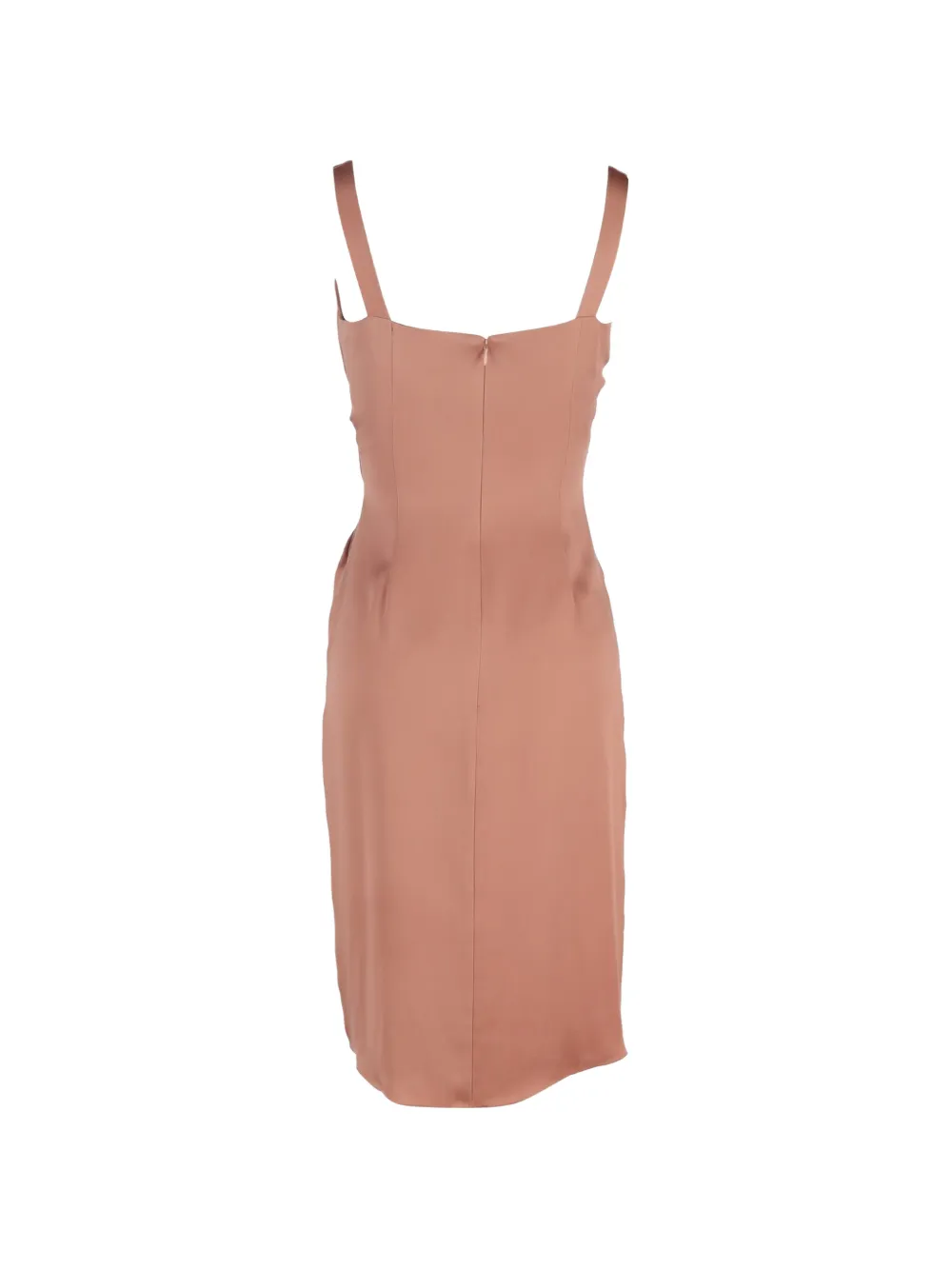 Temperley London V-neck draped dress - Beige