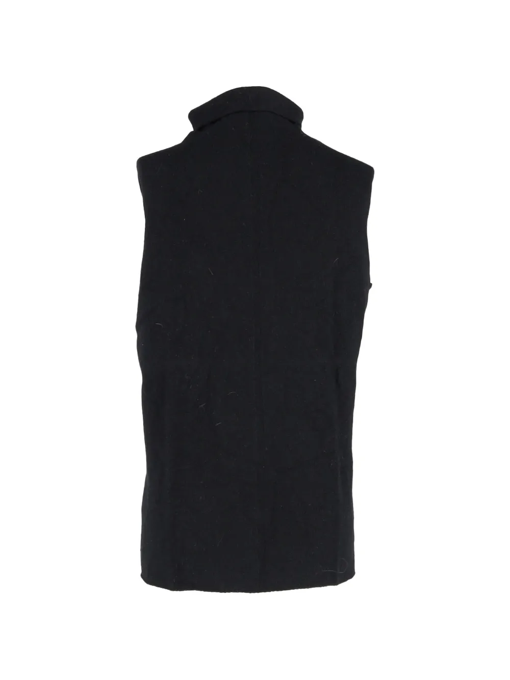 Mock-Neck Sleeveless Top