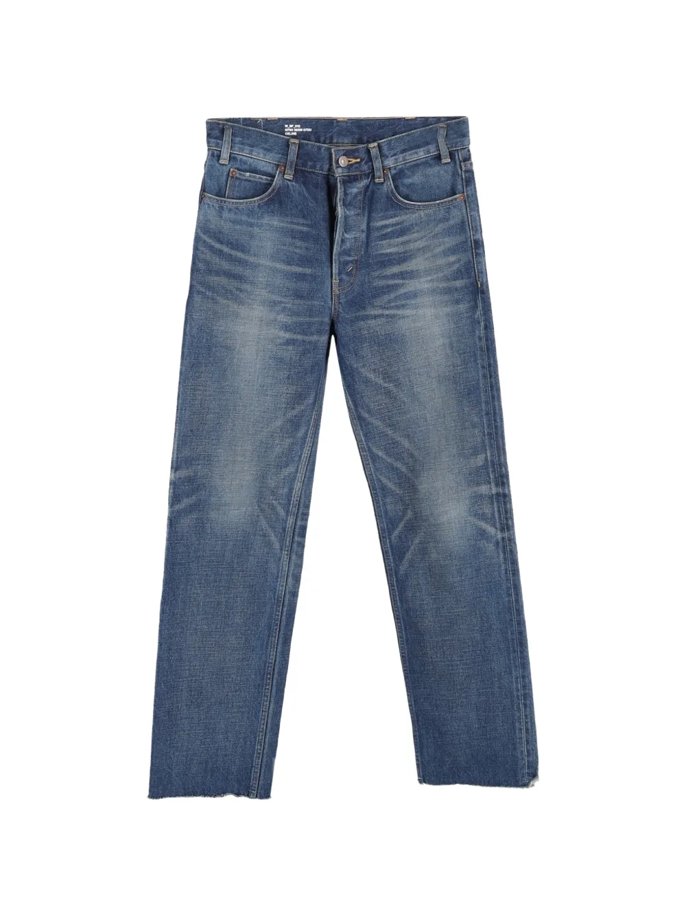 Celine Pre-Owned button-fastening jeans - Blu