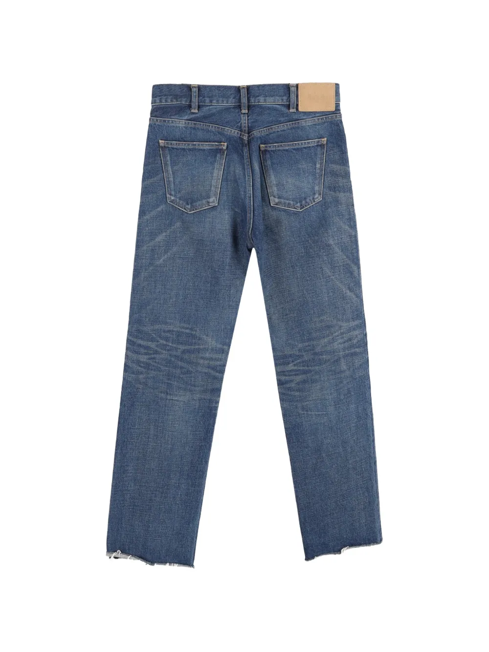 Celine Pre-Owned button-fastening jeans - Blauw